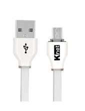 کابل micro USB Cable flat ABS  کی نت K-UC555 به طول 1.2  متر